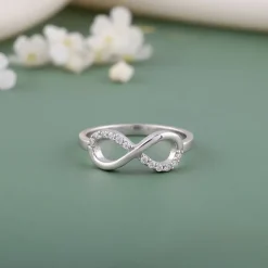 Silver Infinity Beauty Ring