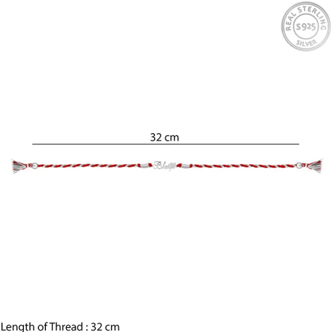 Silver Infinity Bhaiya Rakhi