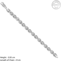 Silver Intellectual Bracelet For Him