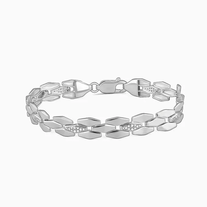 Silver Intellectual Bracelet For Him