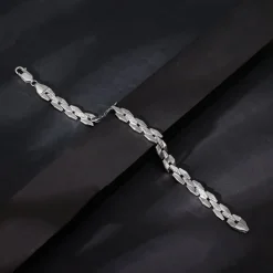 Silver Intellectual Bracelet For Him