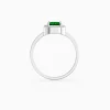Silver Iris Verdant Ring (Size 12)