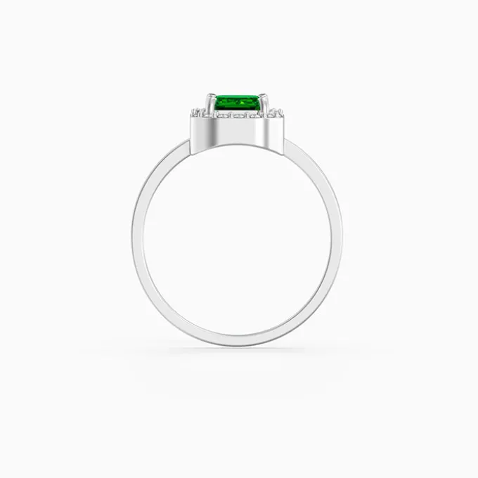 Silver Iris Verdant Ring (Size 12)