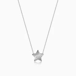 Silver Joy Star Necklace