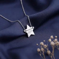 Silver Joy Star Necklace