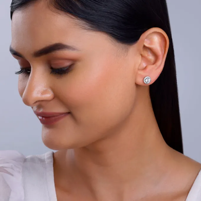 Silver Joyful Studs