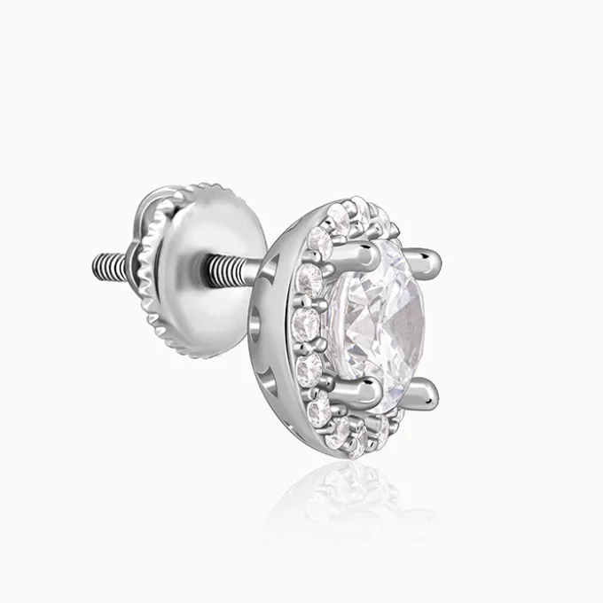 Silver Joyful Studs