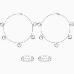 Silver Kadambari Set