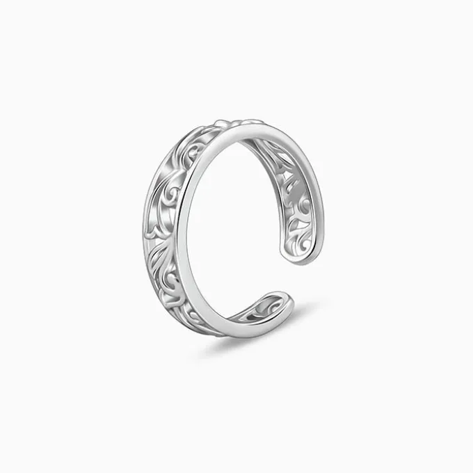 Silver Khoobsurat Toe Rings