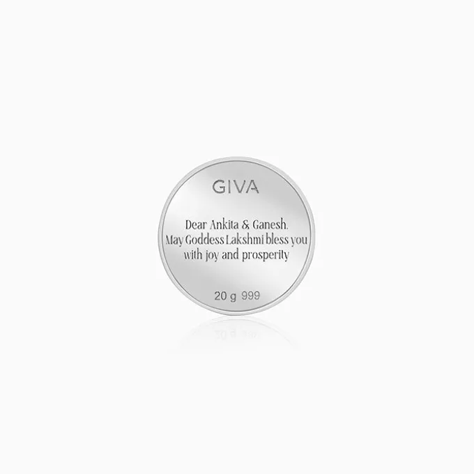 Silver Lakshmi Coin - (20g)