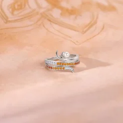 Silver Layered Gaia Ring