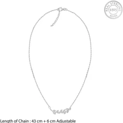 Silver Leaf Necklace