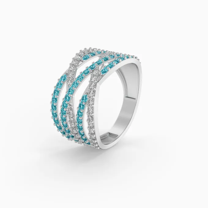 Silver Leucothea Ring (Size 12)