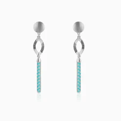 Silver Levitating Earrings