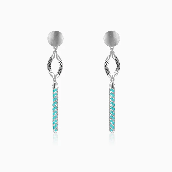 Silver Levitating Earrings