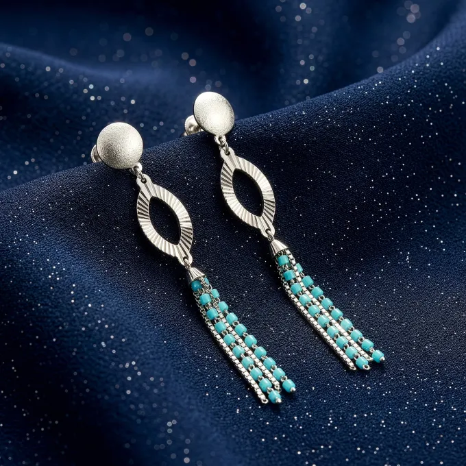 Silver Levitating Earrings