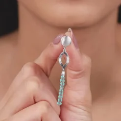 Silver Levitating Earrings