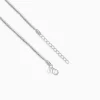 Silver Long and Short Chain