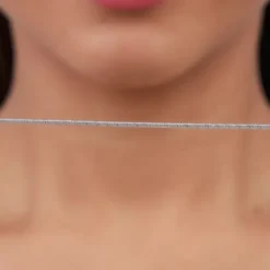 Silver Long and Short Chain