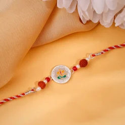 Silver Lord Ganapathi Rakhi