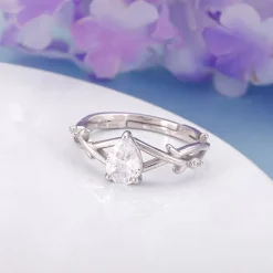 Silver Lost in Love Ring