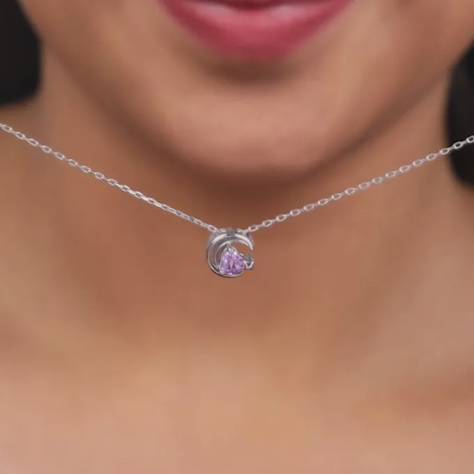 Silver Love After All Necklace