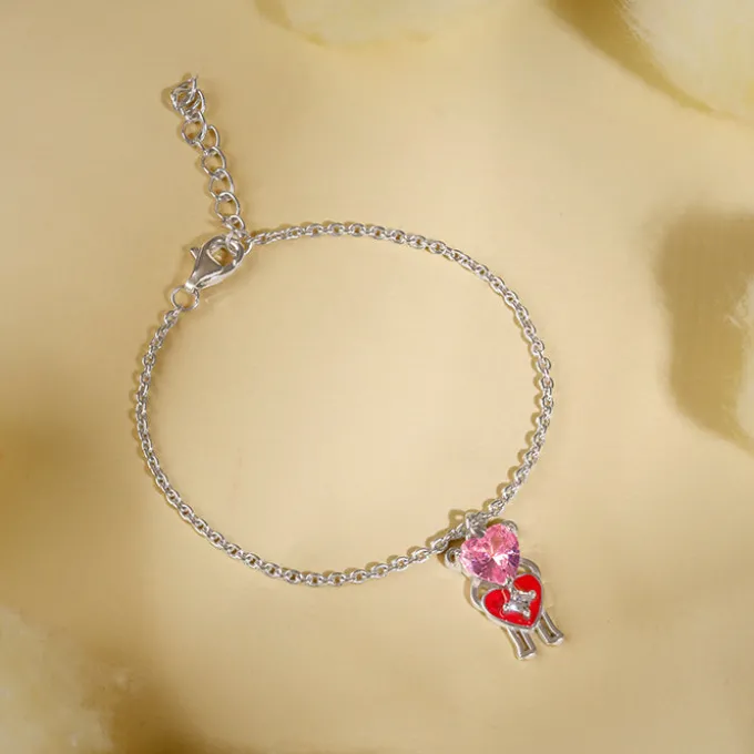 Silver Love Her Kids Bracelet (2 - 8 Years)
