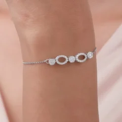 Silver Love Me More Bracelet