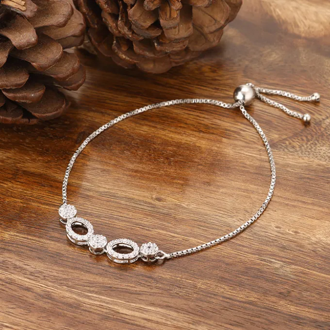 Silver Love Me More Bracelet