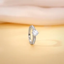 Silver Love Me More Ring