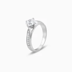 Silver Love Me More Ring
