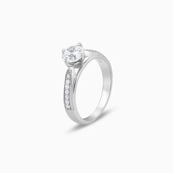 Silver Love Me More Ring