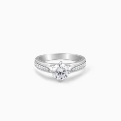 Silver Love Me More Ring