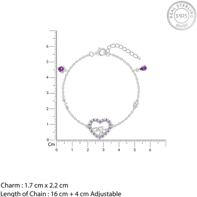 Silver Love Remix Bracelet