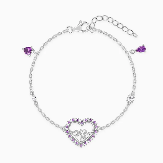Silver Love Remix Bracelet