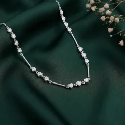 Silver Lovely You Necklace