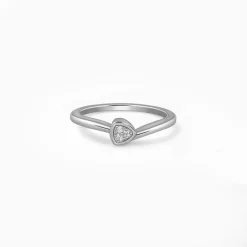 Silver Luma Drop Ring (Size 12)
