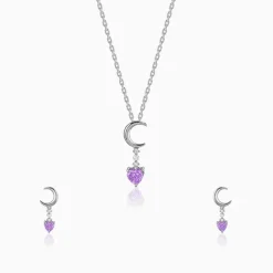Silver Lunar Promise Set