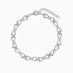 Silver Lunara Knot Bracelet