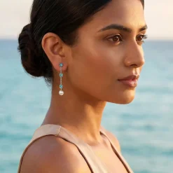 Silver Lysithea Earrings