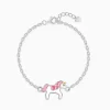 Silver Magical Unicorn Kids Bracelet (2 - 8 Years)