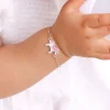 Silver Magical Unicorn Kids Bracelet (0 - 2 Years)