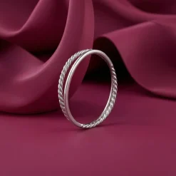 Silver Magnetic You Ring