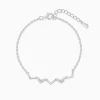 Silver Meandering Bracelet