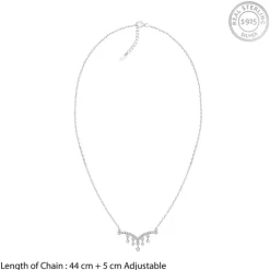 Silver Megastar Necklace