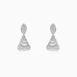 Silver Meher Jhumki