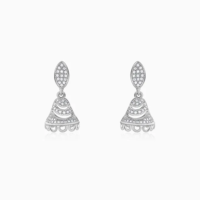 Silver Meher Jhumki