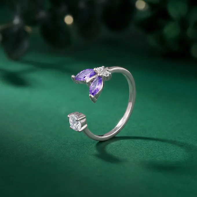 Silver Mermaid Muse Ring