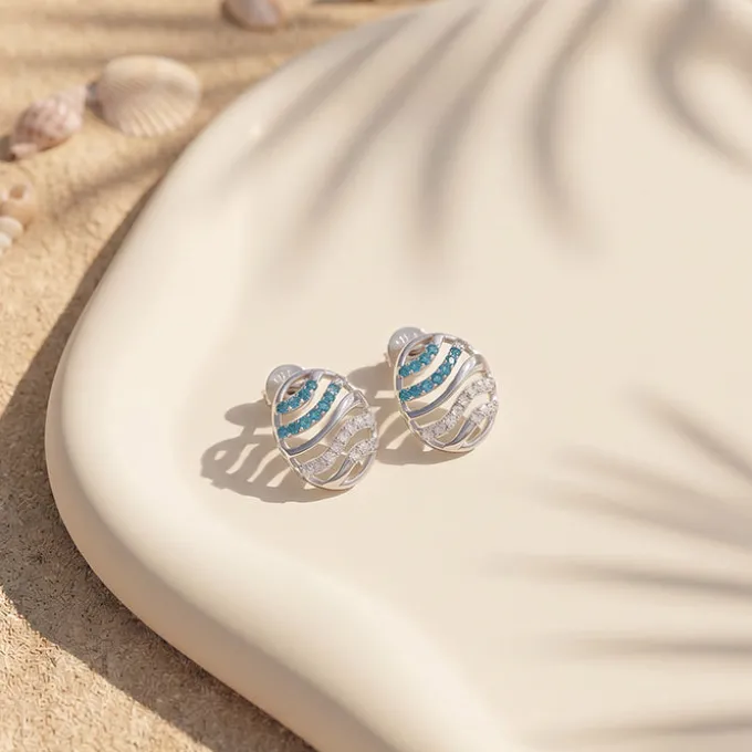 Silver Metis Earrings