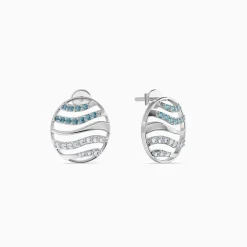 Silver Metis Earrings